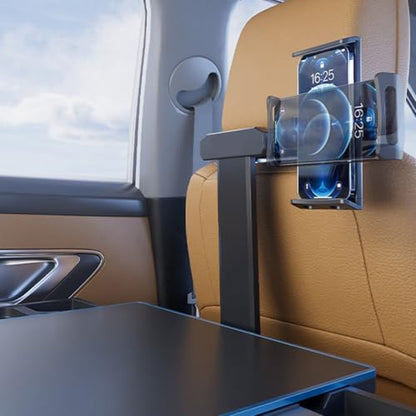 Car Tray Table, Multi Functional Car Backseat Tray Desk, Foldable Tray Seat Back Laptop Desk for Car Travel, for Working, Writing, Eating, Traveling