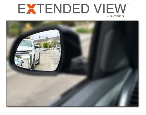 Blind Spot Mirrors- Compatible with BMW X7 Extended View, X7 Series - 2 Piece Set (Left & Right) - size: X7 Series