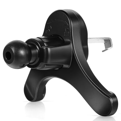 2 Pack Universal Air Vent Clip for Car Phone Mount 0.67in/17mm Diameter Joint Ball Head Base Holder Grip Air Outlet Hook Lock Replacement for Most Car GPS Phone Wireless Charger