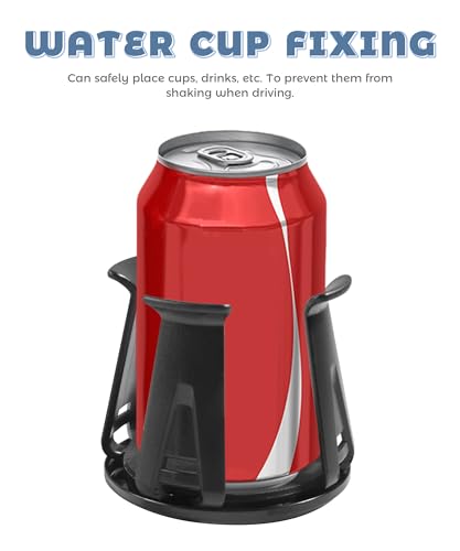 2PCS Cup Holder Insert,Car Accessories,Self Adhesive Plastic Car Cup Holder Insert,Cupholder Adapter,Used to Fixing Water Cups and Drinks,Universal for Cars,Sedan,Truck,RVs,SUVs,Etc