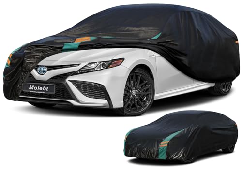 Car Cover Waterproof All Weather for Automobiles, Outdoor Full Exterior Covers for Sedans (Length: 186"-193") Rain Winter Sun Protection. Universal Fit for Toyota Camry, Honda Accord, etc. - size: 1 Fit Sedan/Coupe-Length (186" to 193")