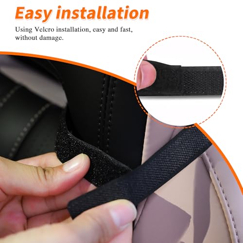 JEYODA Car Hooks for Sport Seats,Car Hooks for Purses and Bags,Car Seat Back Organizer,Car Rear Row Hook,Universal Hidden Multifunctional Headrest Hooks for Car,Home (Black)