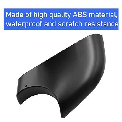Jaronx Compatible With Tesla Model 3 Mirror Bottom Cover 2017-2025, Right Passenger Side Rearview Mirror Lower Base Cover Bottom Trim Replacement For Tesla Model 3 Accessories(Right) - size: Right Side Black, style: Model 3
