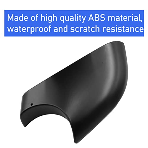 Jaronx Compatible With Tesla Model 3 Mirror Bottom Cover 2017-2025, Right Passenger Side Rearview Mirror Lower Base Cover Bottom Trim Replacement For Tesla Model 3 Accessories(Right) - size: Right Side Black, style: Model 3