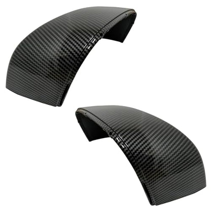 AtticZone Side Mirror Caps Covers Compatible with GMC Sierra Yukon, Chevrolet Silverado Suburban 1500 2500 3500 HD Avalanche Tahoe 2007-2013, Carbon Fiber Pattern - color: Carbon Fiber Pattern