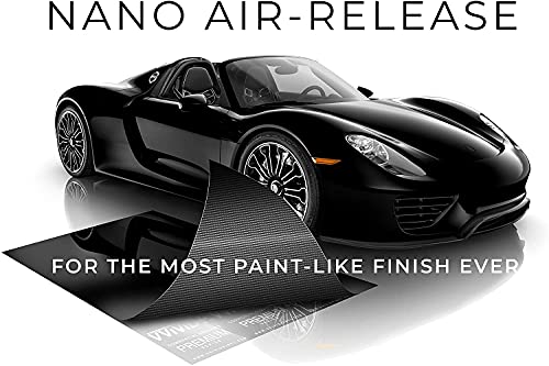 VViViD+ Ultra Gloss Premium Vinyl Car Wrap Film (4ft x 5ft, Gloss Piano Black) - color: Gloss Piano Black, size: 4ft x 5ft