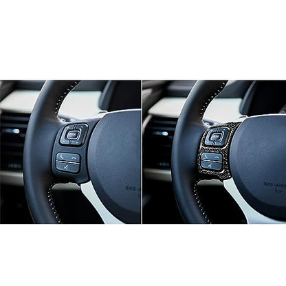 NVCNX Car Dash Button Panel Cover Decal Compatible with Lexus IS250 2014 2015 / IS200t 2016 2017 / IS300 2016-2020 / IS350 2014-2020 Carbon Fiber Interior Trim Accessories Black - C - color: Dash Trim - C