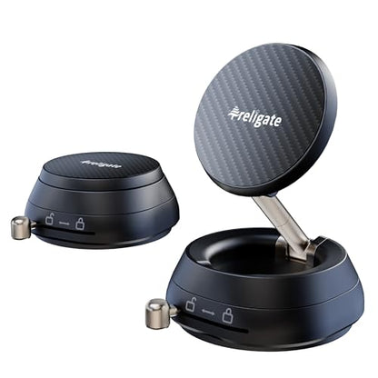 2026 Upgraded Vacuum Magnetic Phone Holder, [108+ LBS] Heavy Duty Suction Cup Car Phone Mount for Dashboard, Gym & Desk, MagSafe Car Mount for iPhone 17 16 15 Pro Max