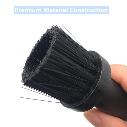 2 Packs Wheel Lug Nut Cleaning Brush Set for Chrome Closed End, Bulge & Acorn Lugnut Covers, Car Detailing Brushes for Wheel Rim Cleaning & Auto Maintenance