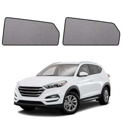 Car Window Shades for 2015-2020 Tucson - Rear Side Window Sun Shade for Baby, Breathable Mesh Car Privacy Window Covers, UV Protection and Heat Insulation for Road Trips, Napping, Camping - size: Tucson(2015-2020)R-2PCS