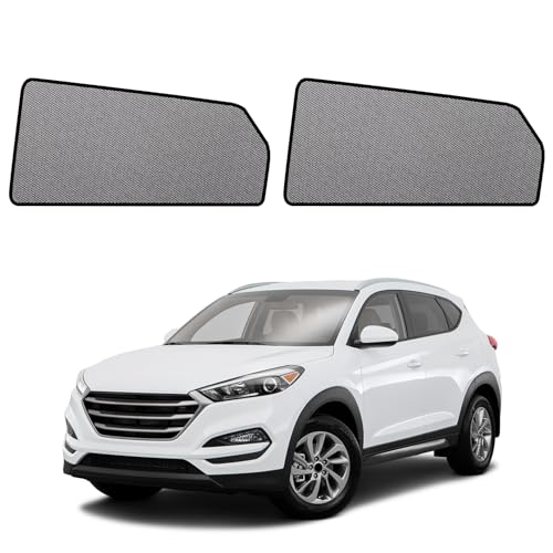 Car Window Shades for 2015-2020 Tucson - Rear Side Window Sun Shade for Baby, Breathable Mesh Car Privacy Window Covers, UV Protection and Heat Insulation for Road Trips, Napping, Camping - size: Tucson(2015-2020)R-2PCS