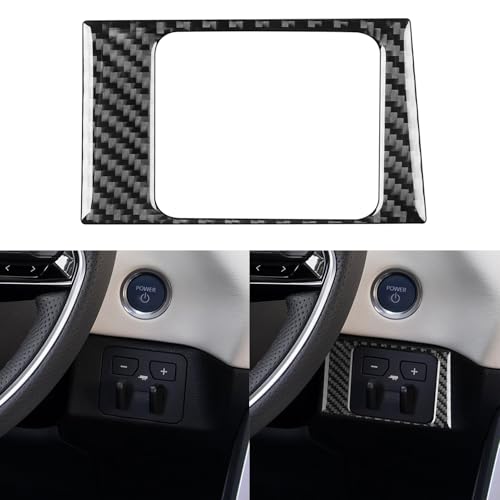 NVCNX Real Premium Carbon Fiber for Toyota Tundra 2022-2026 / Sequoia 2023-2026 2024 2025 Car Dash Trailer Brake Controller Panel Cover Interior Trim Accessories Thick Overlay Sticker Decal 1PC - color: Dash Trailer Brake Controller Panel Trim