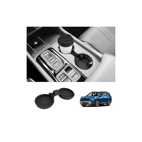 LUWU 2026 Passport Center Console Cup Holder Compatible with 2023-2026 Pilot & 2026 Passport Interior Accessories Center Console Silicone Cup Holder Insert 2026 Pilot Accessories Black - color: 2026 Passport & 2023-2026 Pilot Cup Holder Mat