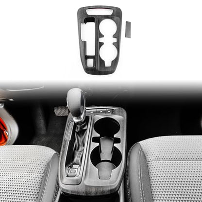 YOUTOOCAR Gear Shift Panel Cover Trim Compatible with Chevy Trax 2024-2026 Accessories (Wood Grain)