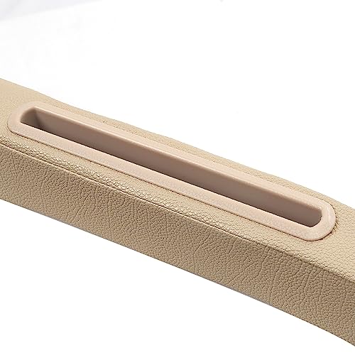 Car Seat Gap Filler 2 Pack,Car Seat Gap Filler Organizer,Car Seat Gap Plug with Storage Slot,3 in 1 Car Seat Gap Filler,Prevent Small Items from Falling(Beige) - color: beige