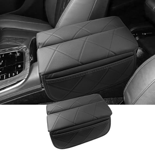 2024 2025 2026 X5/X6/X7/XM Center Console Cover for BMW Dual-Opening Center Console, Cushion&Comfy Leather Armrest Cover 2026 2025 X5 X6 X7 XM Accessories (Padded) - color: for X5/X6/X7/XM (2024-2026)