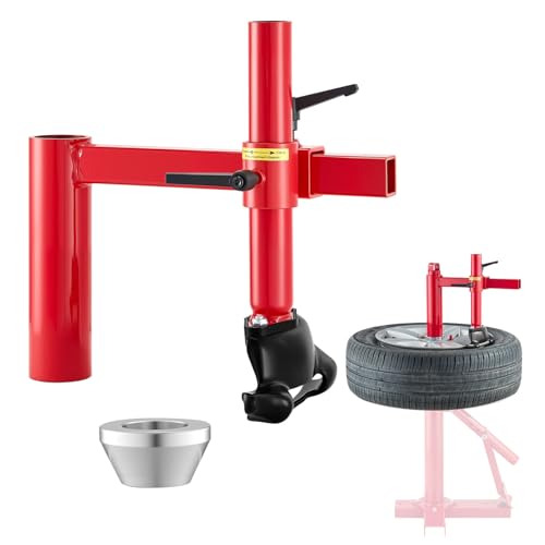 VEVOR Manual Tire Changer Duck Head Kit with Silver Cone, Fit for 16"-21" Wheels, Heavy Duty Manual Tire Changer Duck Head Adapter Kit, Mounting and Demounting Tool for Most Cars, SUVs, Trucks, ATVs - style: Duck Head