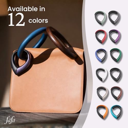 EMBRACE Dual Colour Purse Hook Hanger – Lightweight, Teardrop S Hooks | Bag Clip Holds 22 lb Bags, Backpacks, Totes | Purse Charms for Women, Men | Caviar & Onyx - color: caviar/onyx