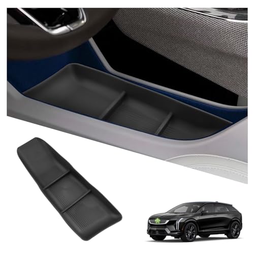 Ruiya 2025 2026 Optiq Center Console Organizer for 2026 Cadillac Optiq Accessories ABS Material Lower Console Organizer Compatible with 2025 2026 Cadillac Optiq Luxury/Sport - color: 2025+ Cadillac Optiq