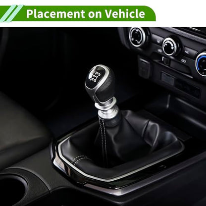 Gear Shift Stick Gaiter for Chevrolet Sonic 2012-2020 Car Black Gear Stick Knob Cover Boot Shift Cover Faux Leather 1 Pc