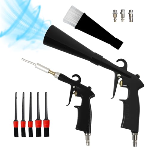 Car Cleaning Gun Detailing Interior Dryer Air Blow Gun|Car Detailing Kit Interior Cleaner|High Pressure Blower Gun|Car Cleaning Kit for Swiftly Removing Dirt an Dust with Air Flow - size: Size1