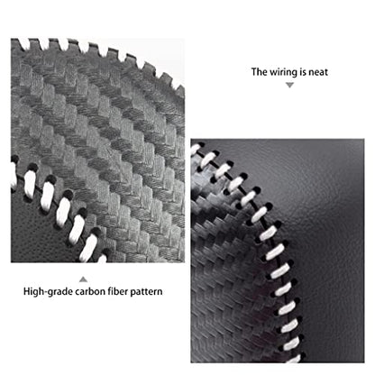 Auto Car Leather Gear Shift Knob Cover for Honda Civic 10th Gen 2021 2020 2019 2018 2017 2016 Accessories (E) - color: E
