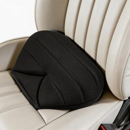 Big Hippo Orthopedic Memory Foam Seat Cushion - U-Shape Coccyx & Sciatica Pain Relief Chair Pad - Ergonomic Posture Support for Heavy Office Work, Car Driving & Wheelchair Users