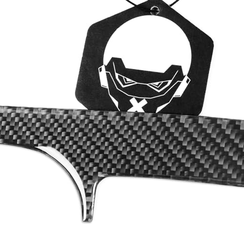 NVCNX Carbon Fiber Compatible with Mercedes-Benz C-Class W204 C250 C300 C350 C63 AMG 2012 2013 2014 Sedan / 2012-2015 Coupe Accessories Dash Instrument Cluster Cover Interior Trim Sticker Decal 2PCs - color: Dash Instrument Cluster Frame Trim - for 2012+