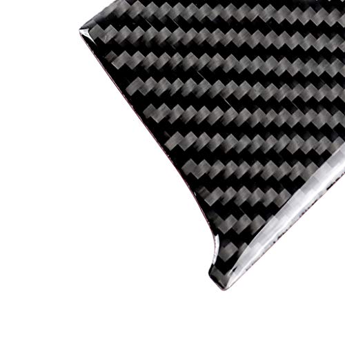 NVCNX Car Dashboard Dash Trim Cover Decal Compatible with Lexus IS250 2014 2015 / IS200t 2016 2017 / IS300 2016-2020 / IS350 2014-2020 Carbon Fiber Interior Trim Accessories Black - A - color: Dashboard Trim - a
