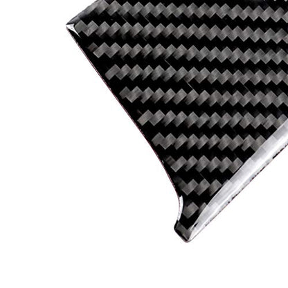 NVCNX Car Dashboard Dash Trim Cover Decal Compatible with Lexus IS250 2014 2015 / IS200t 2016 2017 / IS300 2016-2020 / IS350 2014-2020 Carbon Fiber Interior Trim Accessories Black - A - color: Dashboard Trim - a