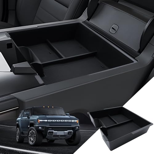 for Model 3 Center Console Organizer Armrest Tray Middle Storage Box Insert Container Durable ABS Plastic Accessories 2024 2025 - size: for 2016-2026 Nissan Titan