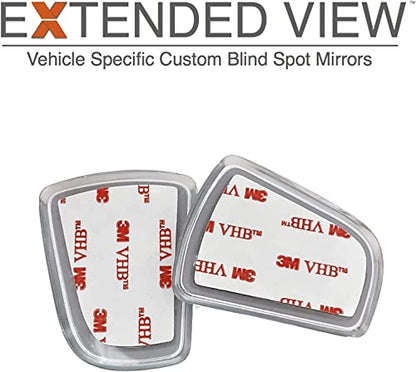 Blind Spot Mirrors- Compatible with Tesla Model Y Extended View - 2 Piece Set (Left & Right) - size: Model Y