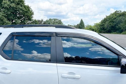 2023-2026 Tape-On Rain Guards for Honda Pilot Side Window Deflector Visors LX Sport EX-L TrailSport Touring Elite Smoke Tinted Vent Shades 2024 2025 - size: For Honda Pilot 2023-2026