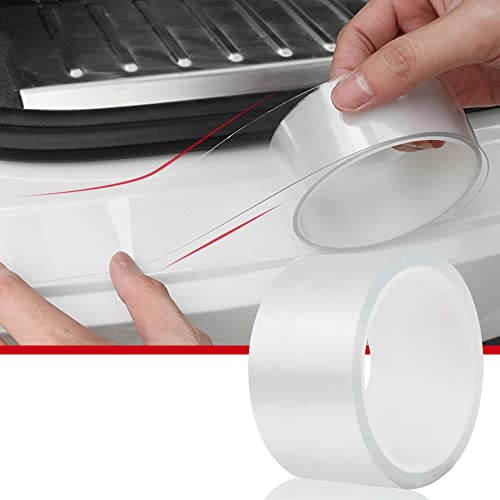 CloudBuyer Universal Door Edge Protector, Clear Sill Guard Film with Anti-Collision Protection for Vehicles (33Ft x 2In, Transparent) - color: Transparent, size: 2In x 33Ft
