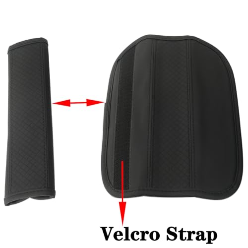 2 PCS Auto Seat Belt Cover, Car Seatbelt Shoulder Neck Protection Pad, Soft, Comfortable Driving Compatible with Cars, Truck, Airplane Backpack