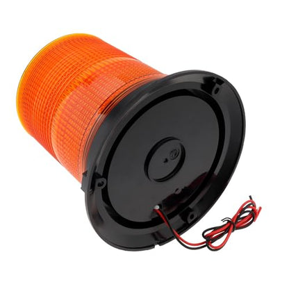 Amber Led Strobe Lights, 12-48V Warning Emergency Flashing Beacon Lights, 3 Modes Waterproof Flashing Safety Warning Lights for Trucks, Cars, Bus, Tractor, Mower, ATV, Golf Carts, UTV - color: Amber