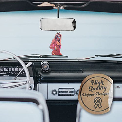 Funny Naughty Unique Car Air Fresheners Scented With Premium Oils By Fresh Fresheners (Mexicana) - color: Mexicana