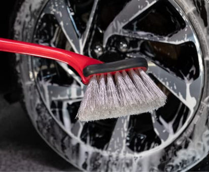 Mothers 155800 Wheel Well Long Handled Brush - size: Long