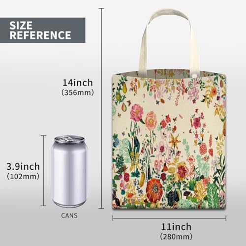 Car Trash Can, Boho Chic Style, Cute Car Organizer, 6L Capacity, Colorful Boho Flowers - color: Colorful Boho Flowers