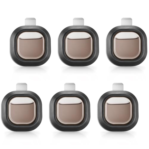 JUSTTOP Crystal Ice Scent Car Air Freshener Clip,6PK,Provides Long Lasting Fragrance Holding for Over 180 Days,Car Accessories for Men or Women