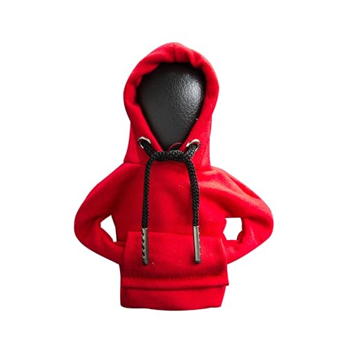 Gear Shift Hoodie,Shift Knob Hoodie,Gear Shift Cover,Funny Red Car Accessories,Automotive Decor and Interior（Red） - color: 1*Red