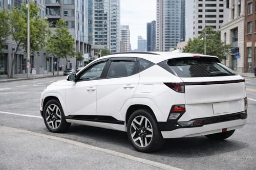 2024-2026 Tape-On Rain Guards Compatible with Hyundai Kona Side Window Visor Deflectors SE SEL Convenience N Line S Limited 2025 - size: For Kona 2024-2026