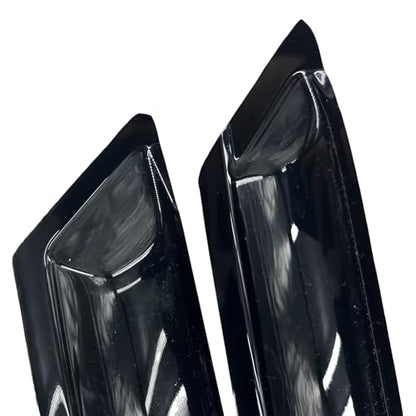 Tape-On Side Rain Guards for Honda Accord - 4pcs - size: 2018-2023 Honda Accord