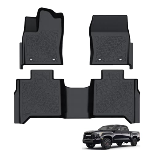 Car Floor Mats with Cargo Liner for Toyota Camry 2012-2017,TPE All Weather Protection Full Set Custom Fit Waterproof Durable Wear-Resistant Odorless Accessories - size: 2012-2017 Toyota Camry Gasoline