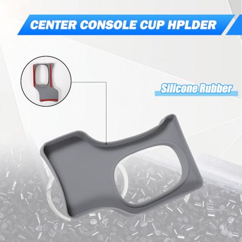 Center Console Cup Holder Compatible with Chevrolet Corvette C6 2005-2013 Center Console Multi-Functional Organizer Tray,Car Organizer Tray Drink Water Bottle Holder Accessories