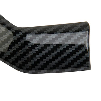 Korlot Carbon Fiber Under The Center Control Panel Cover Trim for Chevrolet Colorado 2015-2022 for GMC Canyon 2015-2022
