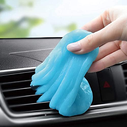 Cleaning Gel for Car Detailing Putty Car Vent Cleaner Goo Cleaning Putty Gel Auto Detailing Tools Car Interior Cleaner Dust Cleaning Mud for Cars Dust Cleaner Slime Keyboard Cleaner Gel (1Pack) - size: 1 Pack