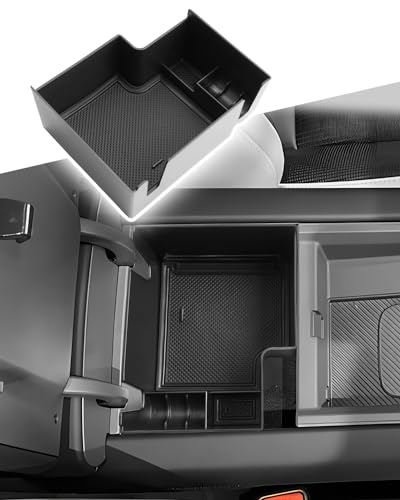 CDEFG for Kia EV9 2024 2025 2026 Center Console Organizer Tray for Kia EV9 Accessories Armrest Storage Box Insert Tray for EV9 Light, Light Long Range, Wind, Land, GT-Line Arm Rest Middle Organizer - color: for Kia EV9 2024 2025 2026