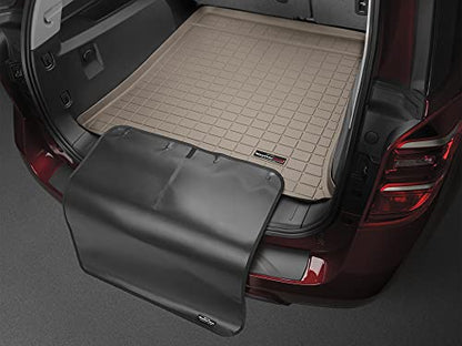 WeatherTech Cargo Trunk Liner with Bumper Protector for Mercedes GLS SUV, GLS-Class, AMG GLS 63 SUV - Behind 2nd Row w/Bumper Protector (411329SK), Tan - color: Tan