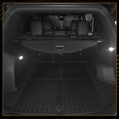 Naibeve Floor Mats for 2012-2020 Chevrolet Sonic (Not Fit Hatchback) - All Weather Custom Fit for Chevy Sonic Floor Mats Liner & Trunk Mat Waterproof Interior Accessories - size: 5)Sonic|2012-2020